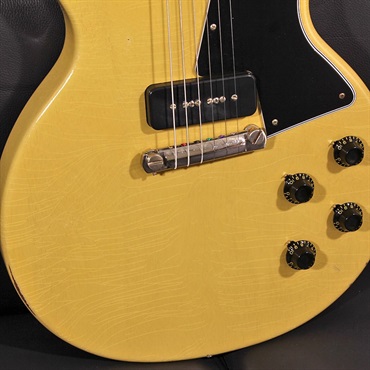 Gibson Murphy Lab 1957 Les Paul Special Single Cut Light Aged TV Yellow SN. 741587 画像5