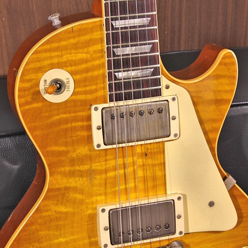 Gibson Murphy Lab 1959 Les Paul Standard Reissue Ultra Heavy Aged Lemon Burst SN. 943197 画像4