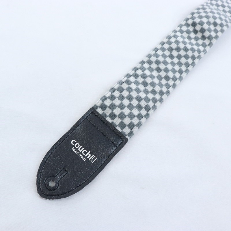 Couch Guitar Strap 【クリスマススペシャルSALE】 Couch The 80s American Checkers Gray 画像1