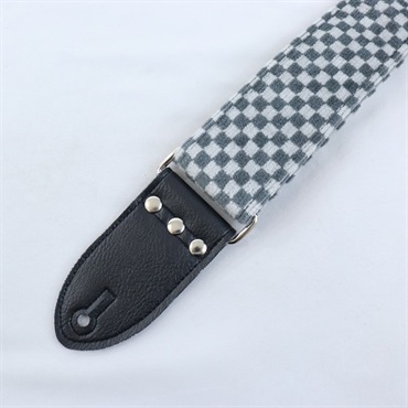 Couch Guitar Strap 【クリスマススペシャルSALE】 Couch The 80s American Checkers Gray 画像3