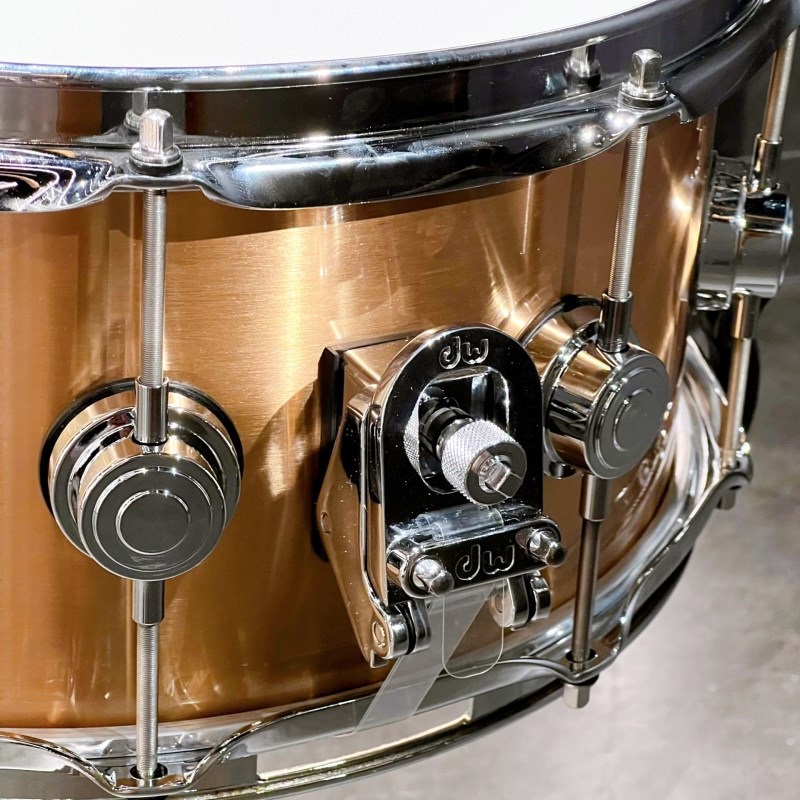 dw DRVZ6514SVC [Collector's Series Brushed Bronze Snare Drum 14×6.5] 画像1