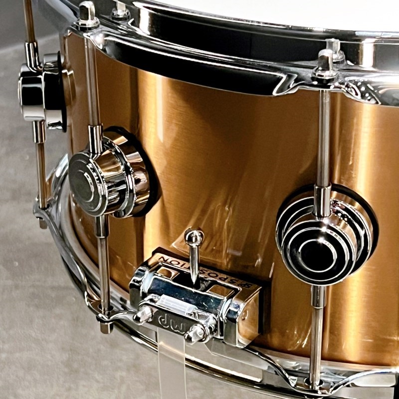 dw DRVZ6514SVC [Collector's Series Brushed Bronze Snare Drum 14×6.5] 画像2