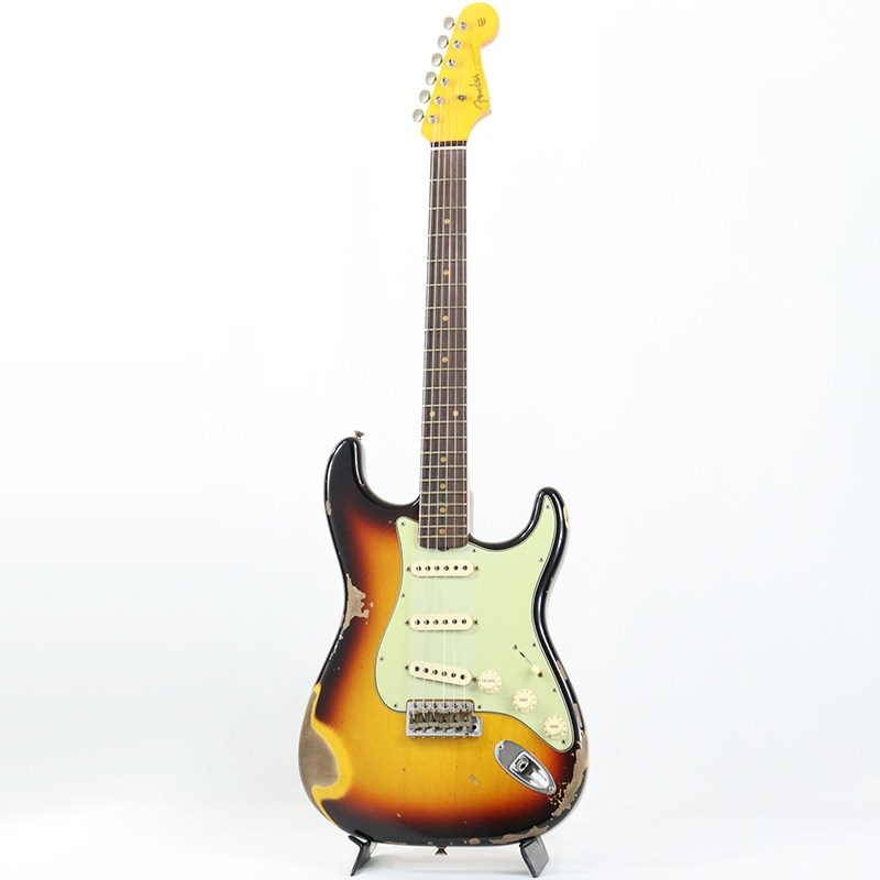 Fender Custom Shop 2023 Collection Time Machine 1960 Stratocaster Heavy Relic (Aged 3-Color Sunburst) [SN.CZ572236] 画像1