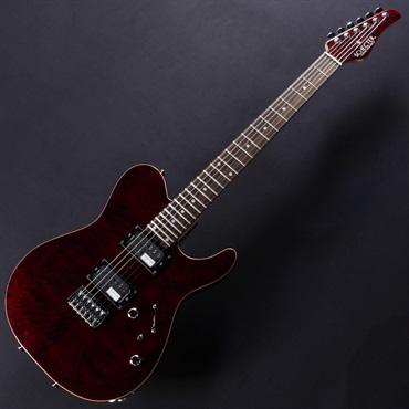 SCHECTER KR-24-2H-FXD (See-thru Red/Rosewood) #S2208114 画像1