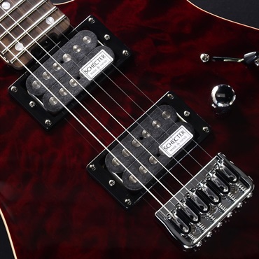 SCHECTER KR-24-2H-FXD (See-thru Red/Rosewood) #S2208114 画像3