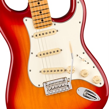 Fender MEX Player II Stratocaster (Aged Cherry Burst/Maple) [Chambered Body] 画像3