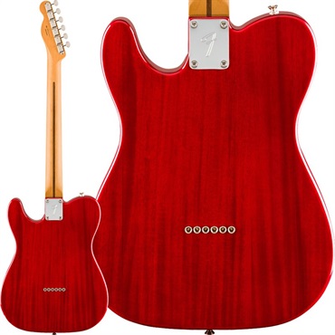 Fender MEX Player II Telecaster (Transparent Cherry/Rosewood) [Chambered Body] 画像1