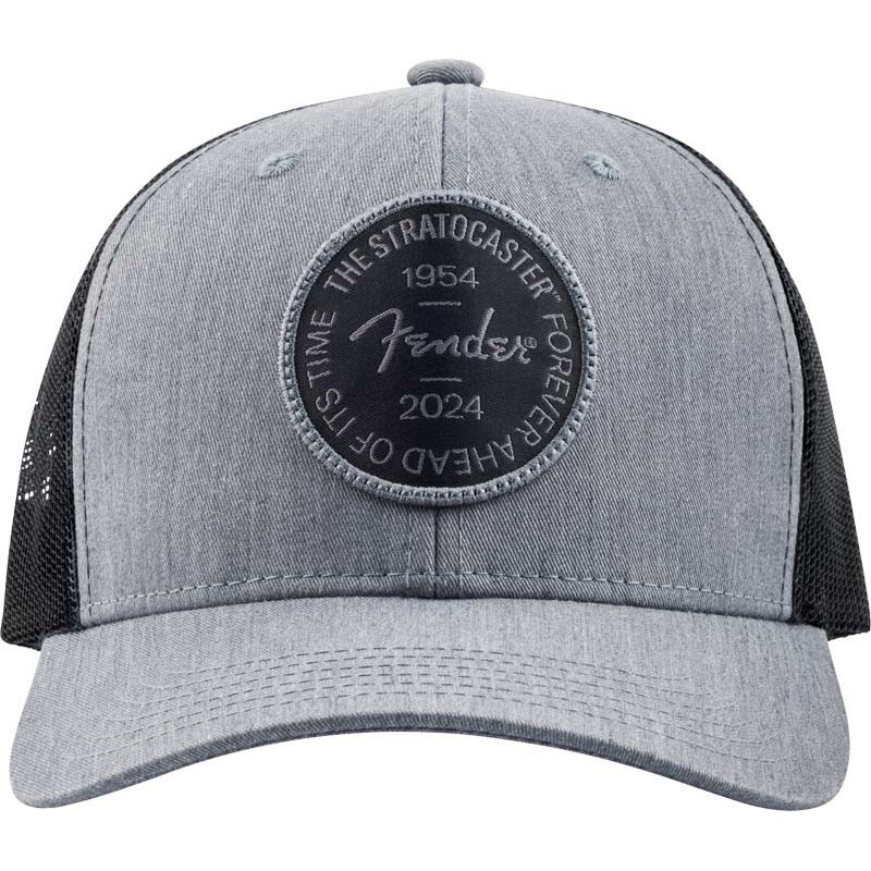 Fender USA STRATOCASTER(TM) 70TH ANNIVERSARY BADGE HAT GRAY HEATHER (#9122421501) 画像1