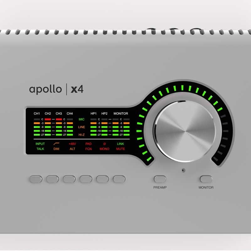 Universal Audio Apollo x4 Gen2 Essentials+ Edition (Thunderboltオーディオインターフェイス)【Apollo Monitor Correction Add-on無償提供(12/31まで)】【ブラックフライデー・プラグイン・プロモーション対象】 画像2