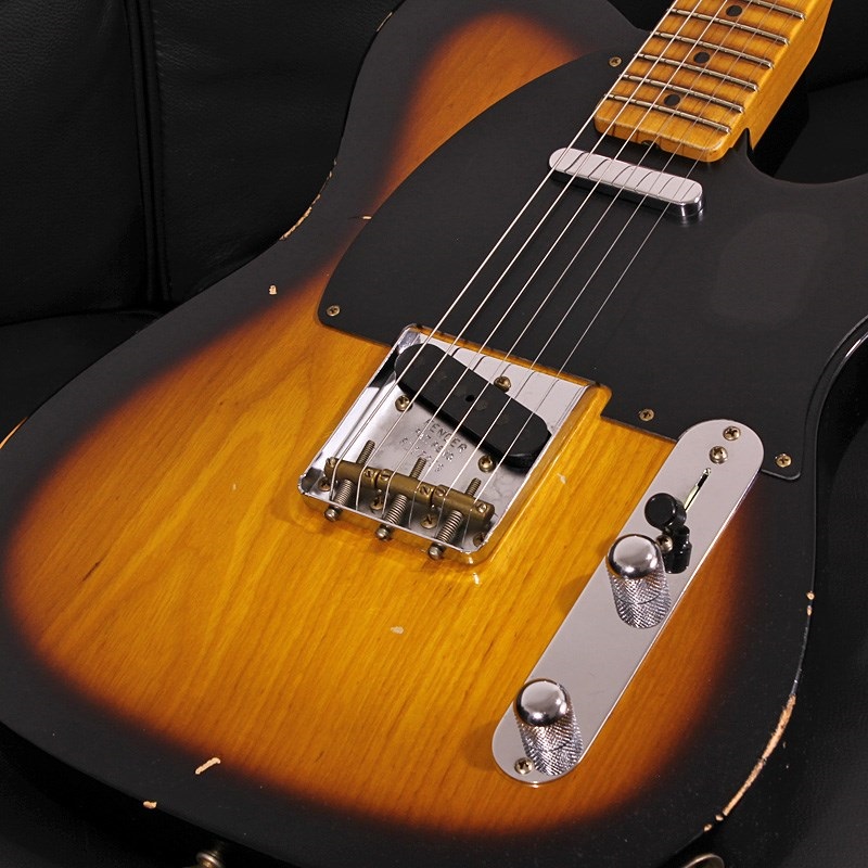 Fender Custom Shop 2024 Time Machine 1954 Telecaster Relic 2-Color Sunburst SN. R137059【Color Order Model】 画像3