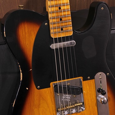 Fender Custom Shop 2024 Time Machine 1954 Telecaster Relic 2-Color Sunburst SN. R137059【Color Order Model】 画像4