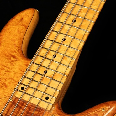 Fodera 【USED】 Emperor 5st/35 Bolt-on (Figured Koa Top) '01 画像5