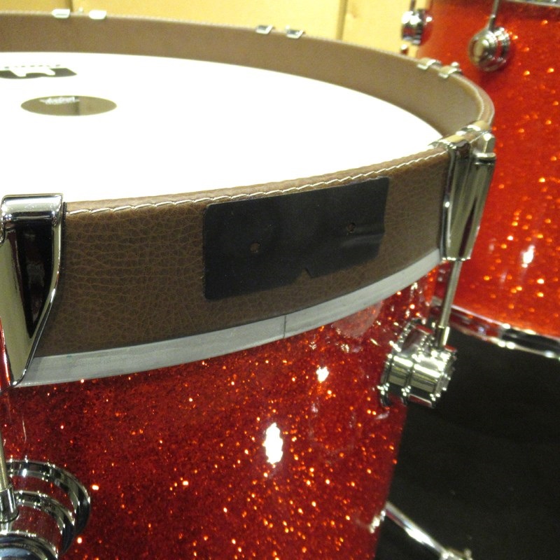 dw 【USED】Jazz Series Mahogany/Gum 4pc Drum Set - Super Tangerine Glass 画像8