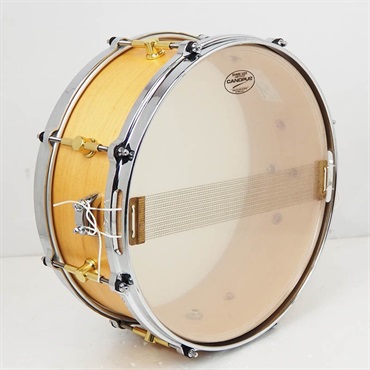 CANOPUS 【USED】 MO Snare Drum 14×5.5 w/Die Cast Hoops - Natural Oil [MO-1455DH] 画像4