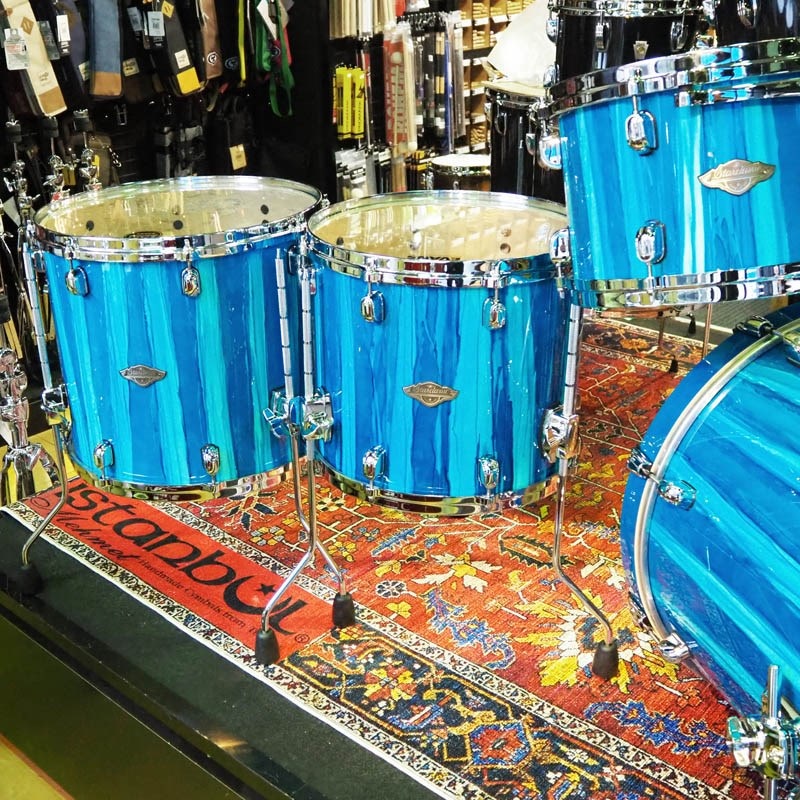 TAMA 【USED】 Starclassic Performer 6pc Drum Kit - Sky Blue Aurora - [20BD.8TT.10TT.12TT.14FT.16FT/Protectionracketケース付属] 画像3