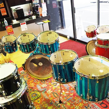 TAMA 【USED】 Starclassic Performer 6pc Drum Kit - Sky Blue Aurora - [20BD.8TT.10TT.12TT.14FT.16FT/Protectionracketケース付属] 画像6