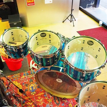 TAMA 【USED】 Starclassic Performer 6pc Drum Kit - Sky Blue Aurora - [20BD.8TT.10TT.12TT.14FT.16FT/Protectionracketケース付属] 画像7