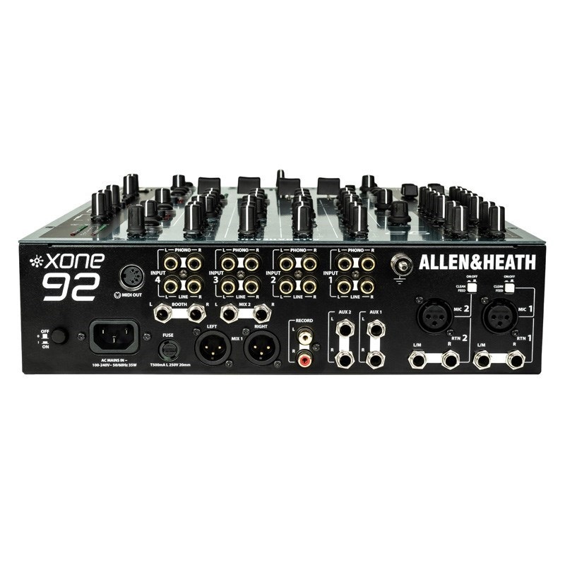 ALLEN&HEATH XONE:92 Mk2【4+2 チャンネル アナログDJミキサー】 ｜イケベ楽器店オンラインストア