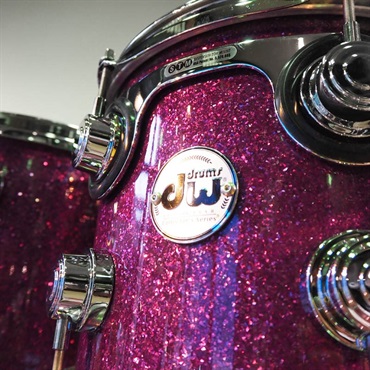 dw Collector's Pure Maple 4pc Drum Kit [BD22，FT16，TT12&10 / Purple Glass FinishPly] 画像3