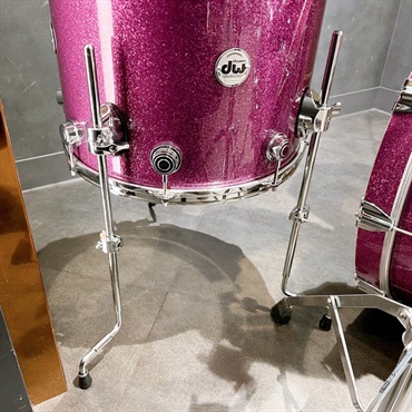 dw Collector's Pure Maple 4pc Drum Kit [BD22，FT16，TT12&10 / Purple Glass FinishPly] 画像4