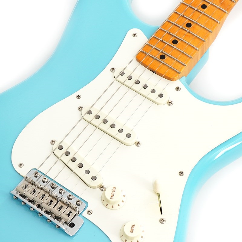 Fender Custom Shop Limited Edition 1957 Stratocaster NOS AA Flame Neck (Daphne Blue) 【SN.CZ561770】 【キズ有り特価】 画像3