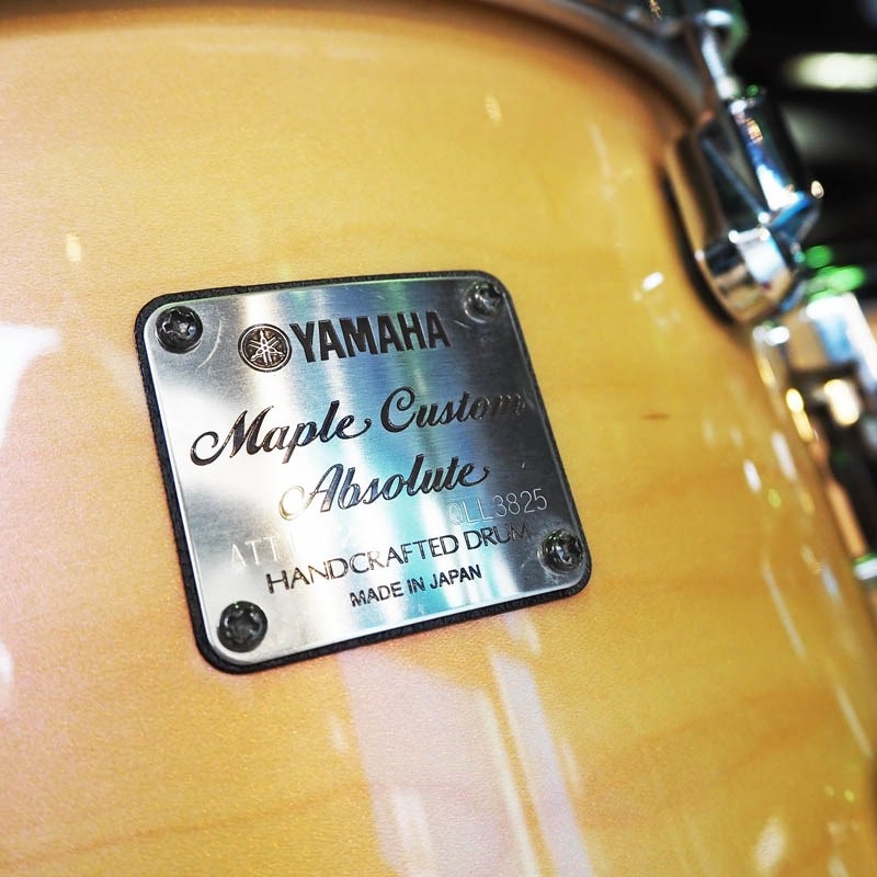 YAMAHA 【USED】 Maple Custom Absolute 5pc Set [20BD，10TT，12TT，14TT，16TT/Made In Japan] 画像3