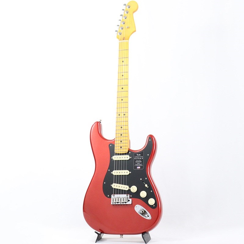 Fender USA American Ultra II Stratocaster (Sinister Red/Maple) 画像1