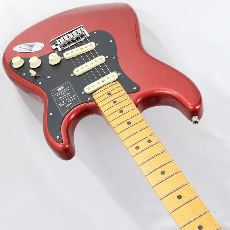 Fender USA American Ultra II Stratocaster (Sinister Red/Maple) 画像4