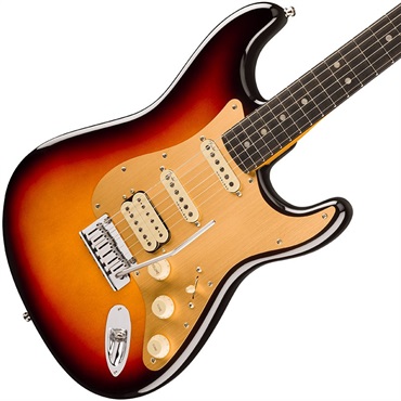 Fender USA American Ultra II Stratocaster HSS (Ultraburst/Ebony) 画像2