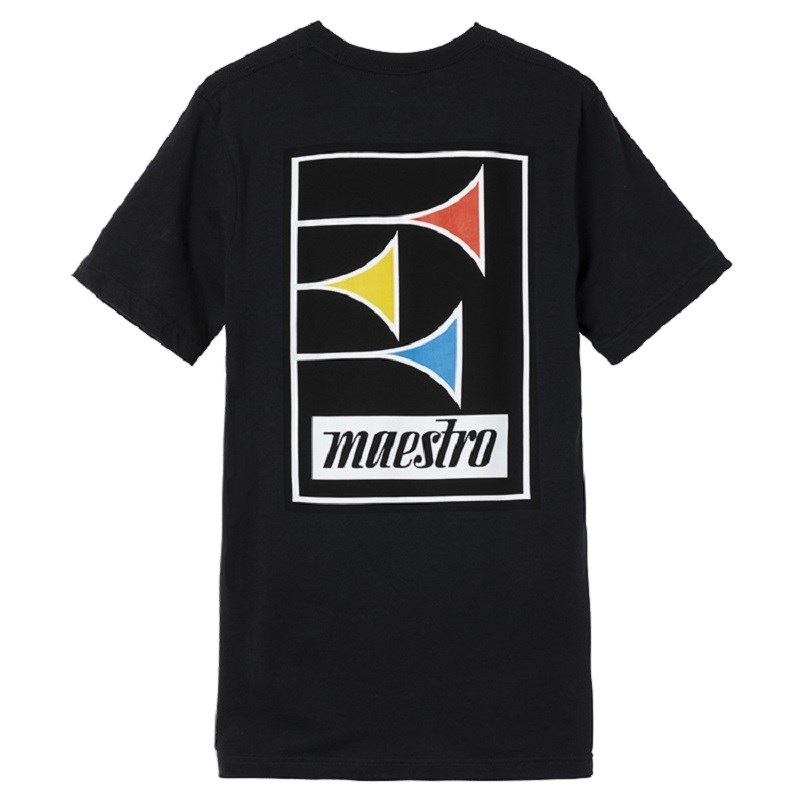 Gibson 【クリスマススペシャルSALE】 Maestro Logo Tee (Black / Medium) [GA-MLTMD] 画像1