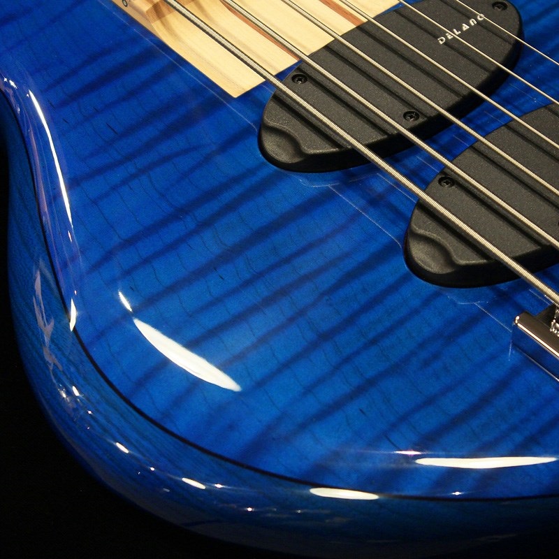 Miura Guitars U.S.A. MB-R 6st (Flame Maple / Trans Blue-MH) [MBR6-FA/TL] 画像3