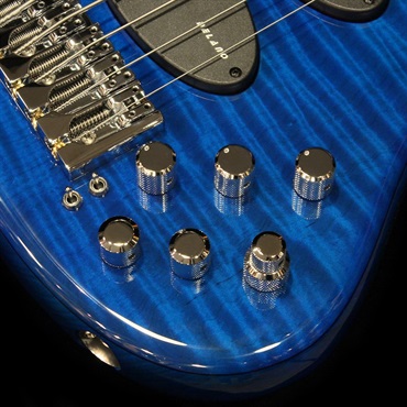 Miura Guitars U.S.A. MB-R 6st (Flame Maple / Trans Blue-MH) [MBR6-FA/TL] 画像4