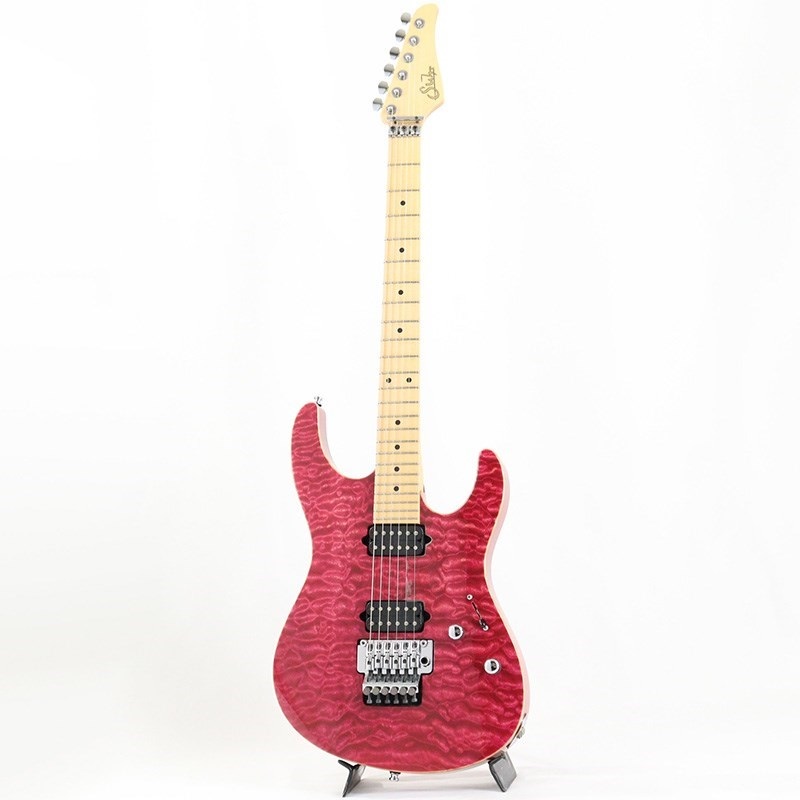 Suhr Guitars 【USED】 2010 Modern Quilt Maple Top Floyd HH (Magenta Pink Stain) 画像1