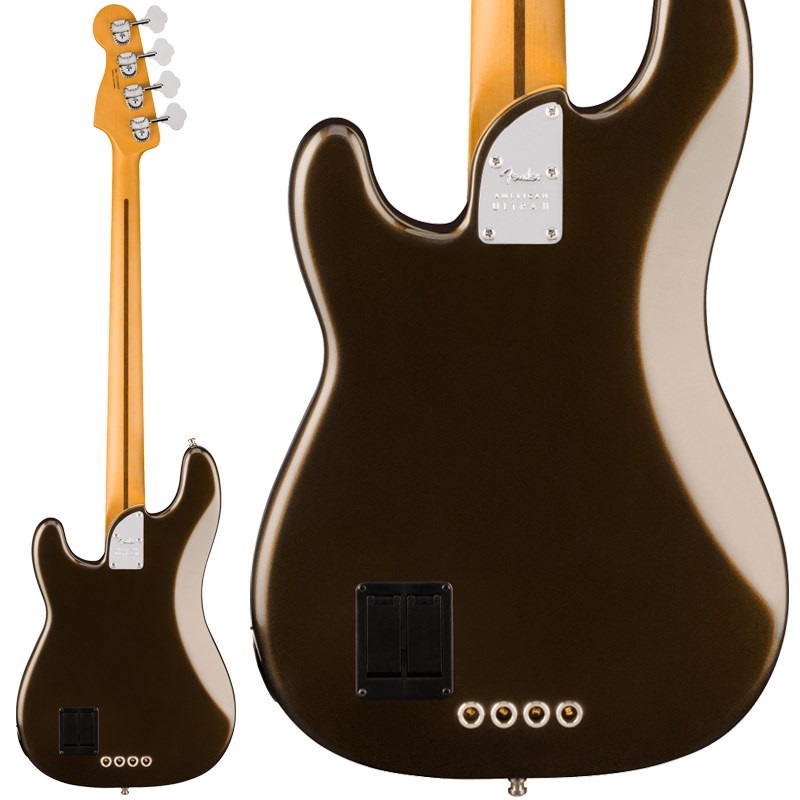 Fender USA 【入荷待ち、ご予約受付中】 American Ultra II Precision Bass (Texas Tea/Ebony) 画像1