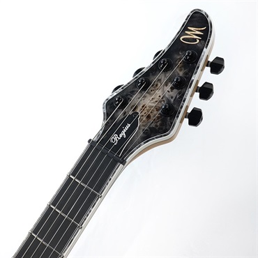 MAYONES Regius 6 Custom (4A Eye Poplar Top / Trans Natural Fade Black Burst Out Gloss) 画像8