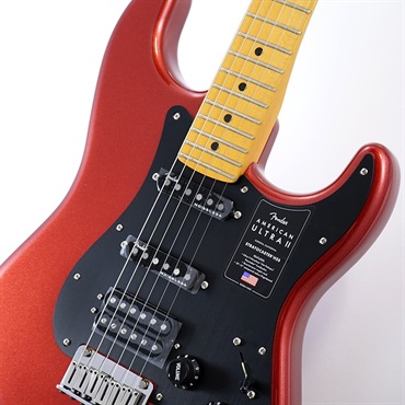 Fender USA American Ultra II Stratocaster HSS (Sinister Red/Maple) 画像3