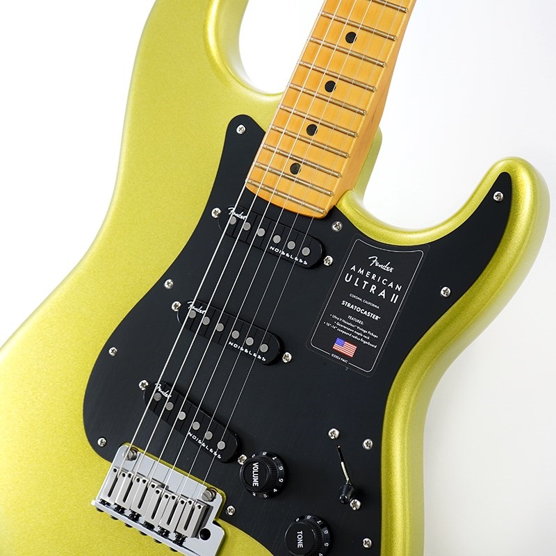 Fender USA American Ultra II Stratocaster (Solar Flare/Maple) 画像3