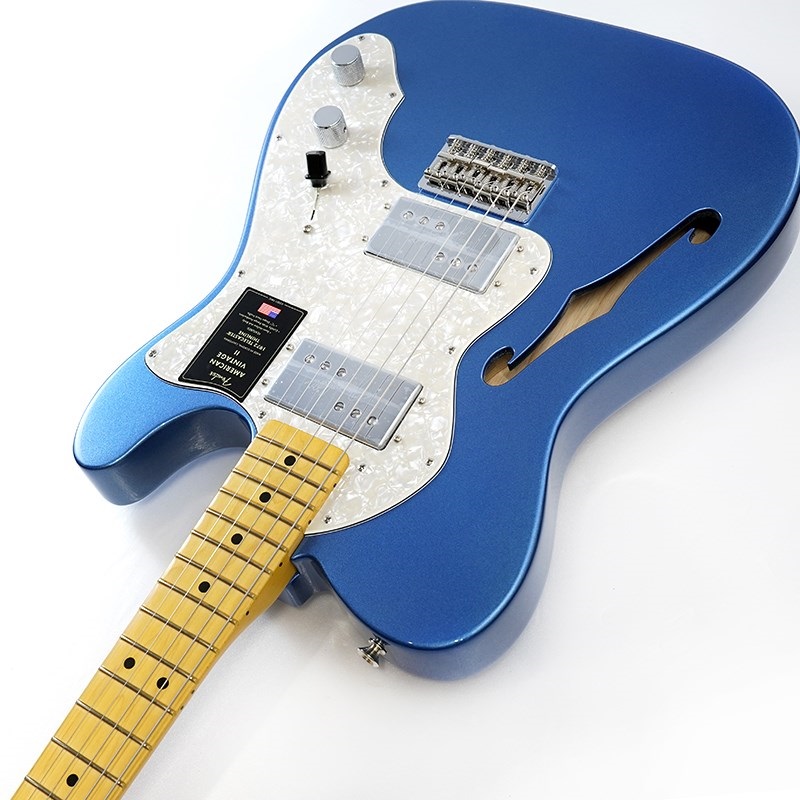 Fender USA American Vintage II 1972 Telecaster Thinline (Lake Placid Blue /Maple)【特価】 画像5