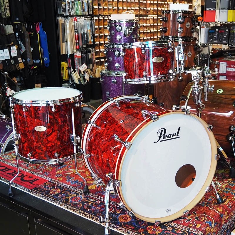 Pearl 【USED】Reference One 3pc Drum Set -Assenbled In Japan-  [22BD，12TT，16FT/#419 Burnt Orange Abalone] 画像1