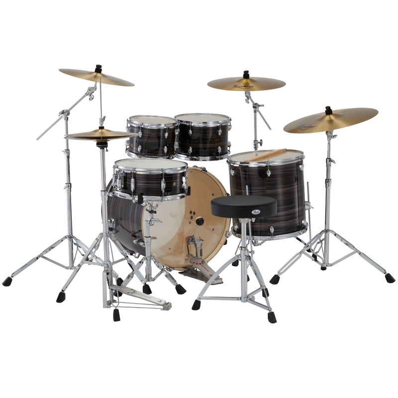 Pearl EXX725SN/C-2CS #779 [EXPORT スタンダードサイズ ドラムセット / 2クラッシュシンバル仕様 - メタリックアメジストツイスト]【シンバル＆ハードウェア＆スティック付属】 画像4