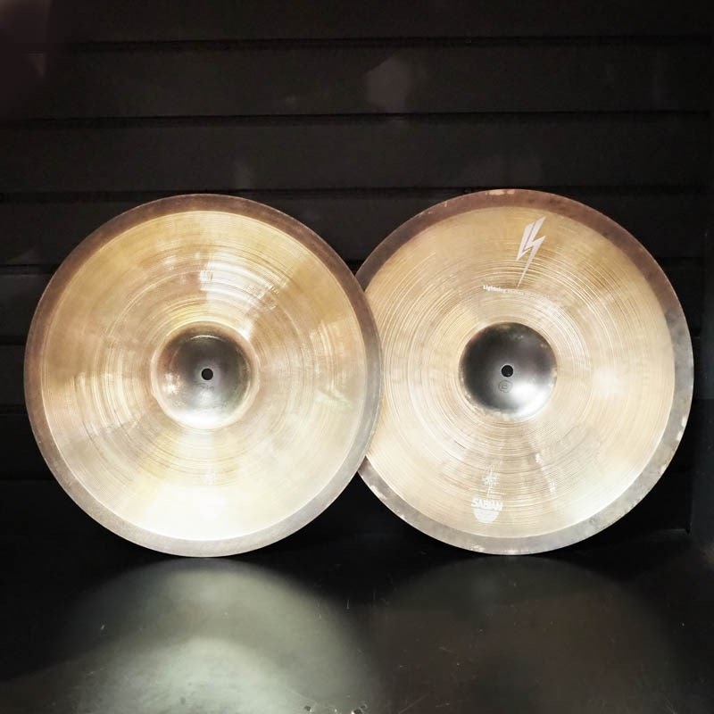 SABIAN 【USED】Munetaka Higuchi Signature Model Lightning Strikes HiHat 15 pair [Top:1300g/Bottom:1616g] 画像1