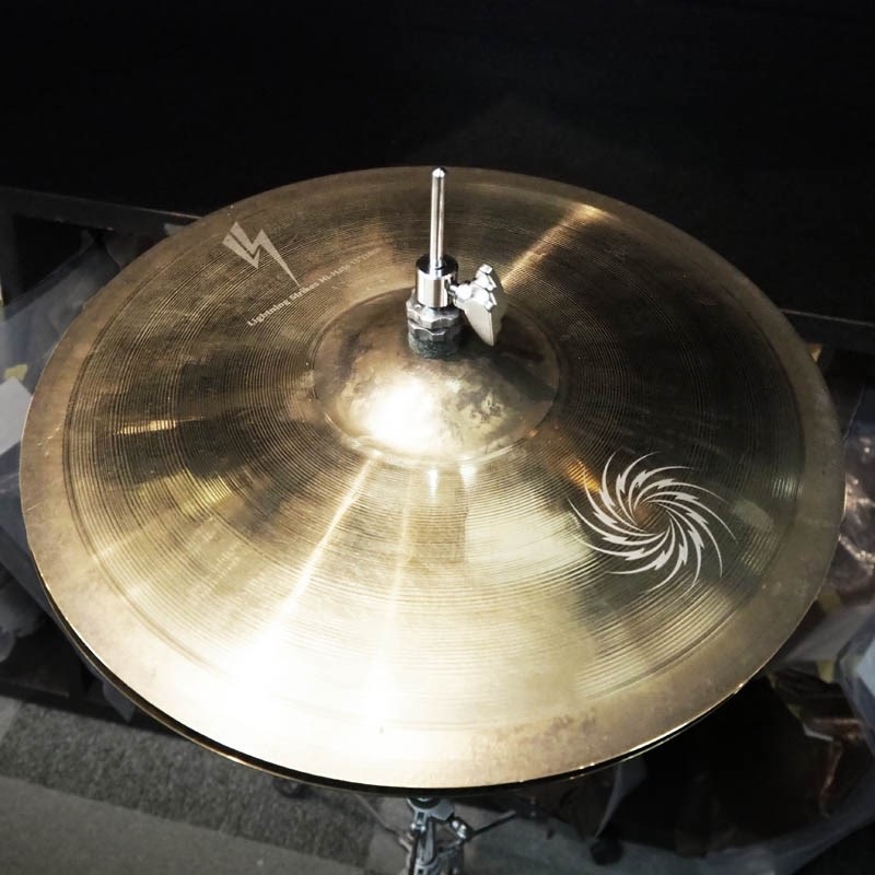 SABIAN 【USED】Munetaka Higuchi Signature Model Lightning Strikes HiHat 15 pair [Top:1300g/Bottom:1616g] 画像2