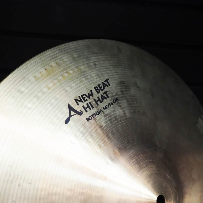 Zildjian 【USED】A Zildjian New Beat HiHat 14 pair [Top:1164g/Bottom:1536g] 画像8