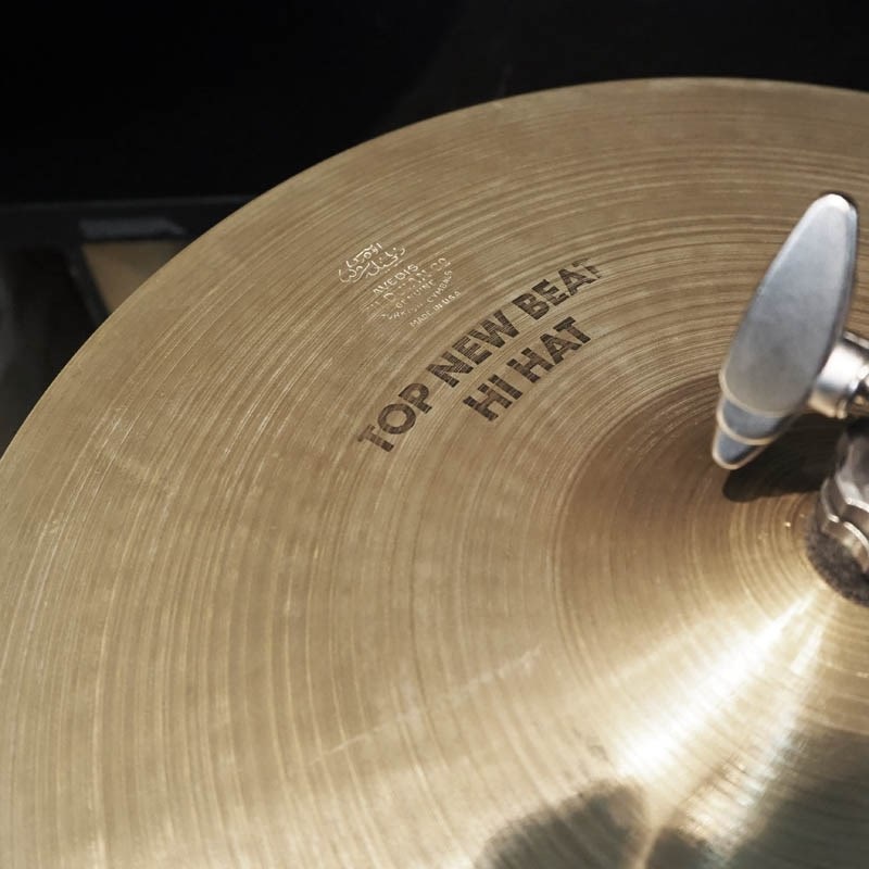 Zildjian 【VINTAGE】70s A Zildjian New Beat HiHat 14 pair [Top:1010g/Bottom:1432g] 画像4