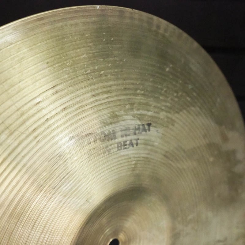 Zildjian 【VINTAGE】70s A Zildjian New Beat HiHat 14 pair [Top:1010g/Bottom:1432g] 画像9