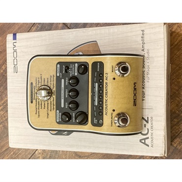 ZOOM 【USED】 AC-2 [Pre-Amp & Effects for Acoustic Guitar] ズーム 画像1