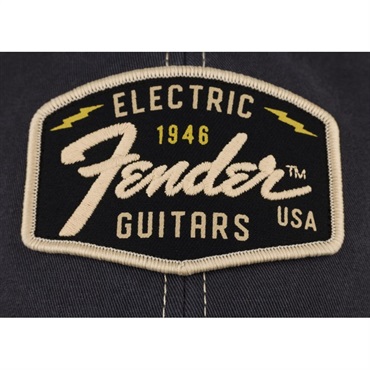 Fender Fender Transition Logo Patch Hat (Black/Stone) [9122421203] 画像3