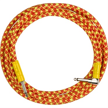 Fender USA MonoNeon Instrument Cable 10' Straight/Angle (Orange) [0990810282] 画像1