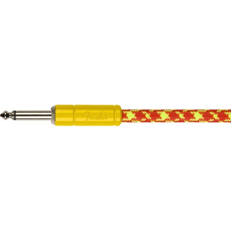 Fender USA MonoNeon Instrument Cable 10' Straight/Angle (Orange) [0990810282] 画像2