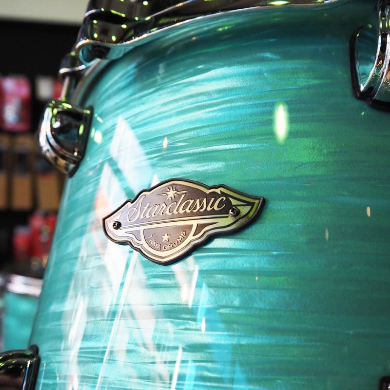 TAMA 【USED】 Starclassic Walnut/Birch 5pc Drum Kit -Surf Green Silk- [22BD，10TT，12TT，14FT，16FT/海外限定カラーモデル] 画像3